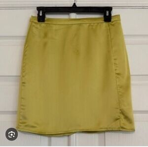 Sincerely Jules JUNIOR satin mini skirt size Small
